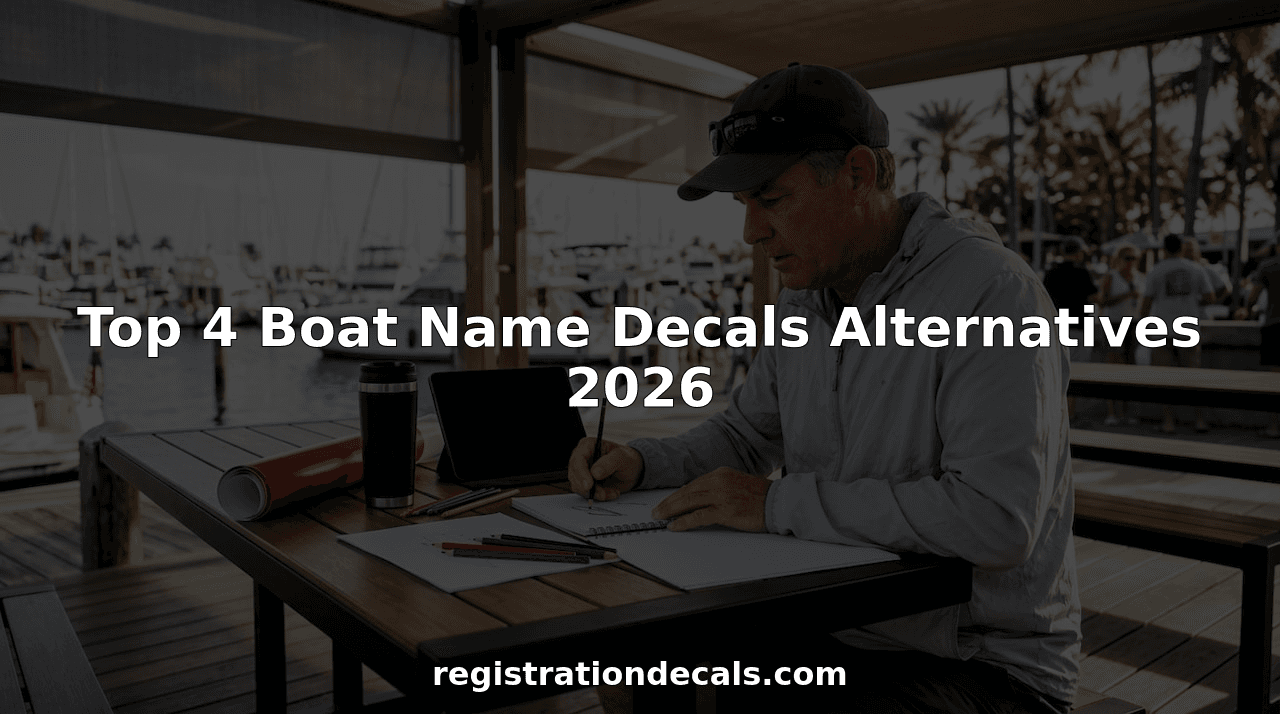Top 4 Boat Name Decals Alternatives 2026