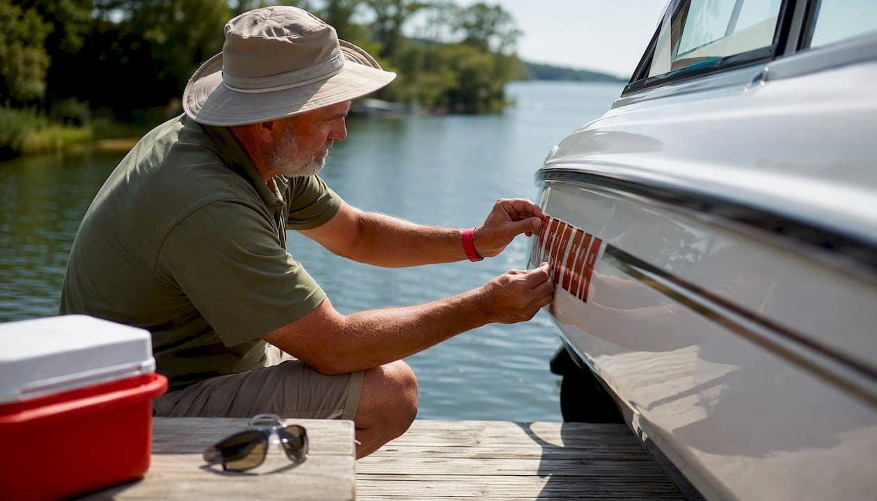 Ohio Boat Registration Numbers: Durable Decals for Owners
