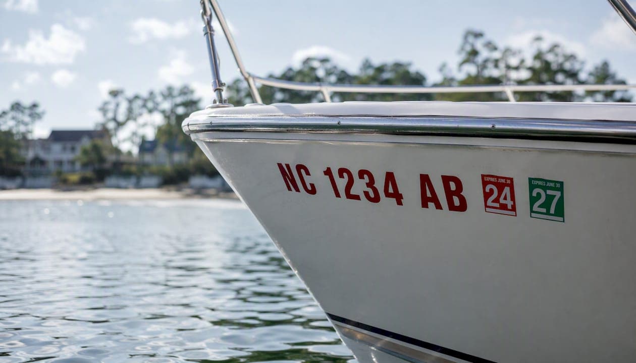 North Carolina Boat Registration Numbers: Full Compliance Guide