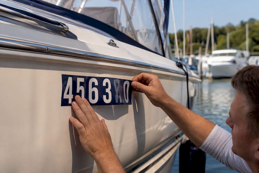 Can You Legally Use Outlined Boat Registration Numbers?