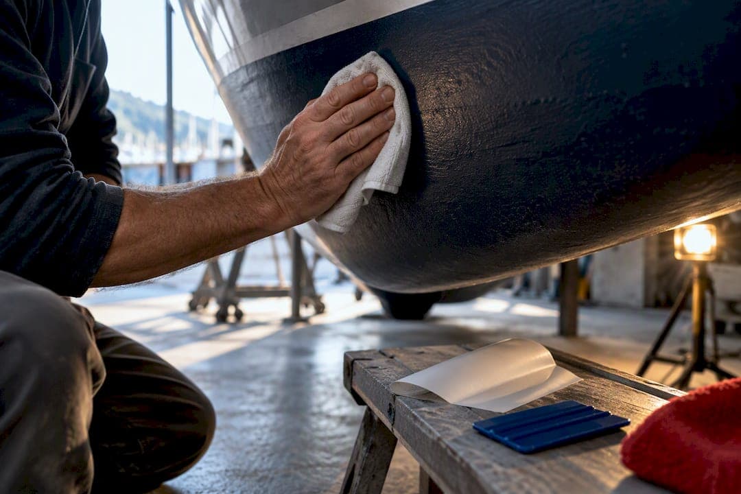 Boat Owners: 5 Prep Steps Before Putting Decals on Antifouling Paint