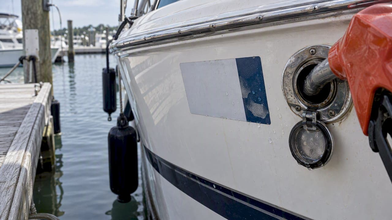 Gasoline on Boat Decals: Damage, Cleanup and Fuel Labels